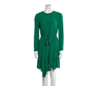 MAJE Crew Neck Knee-Length GREEN Dress new/ Tags Size 2/XS